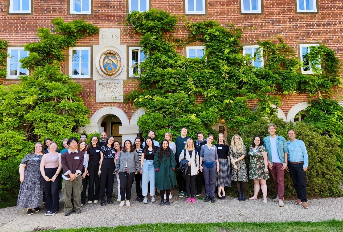 Summit participants outside Lady Margaret Hall, University of Oxford